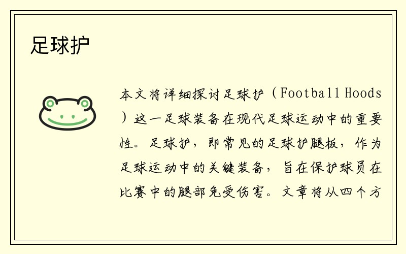 足球护